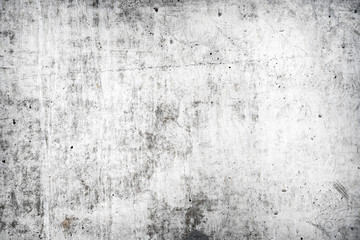 Texture of old white concrete wall for background