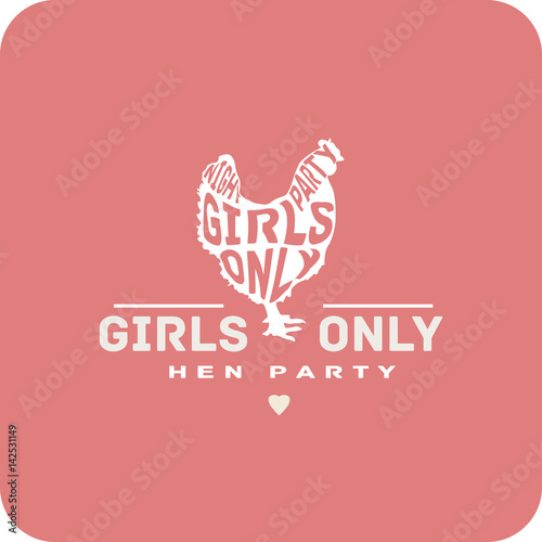 S Only Night Party Promo Hen Sign Stock Image And S Only Night Party Promo Hen Sign