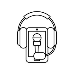 News in smartphone icon vector illustration graphic design