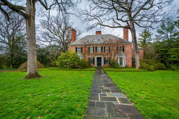 Historic house in Guilford, Baltimore, Maryland.