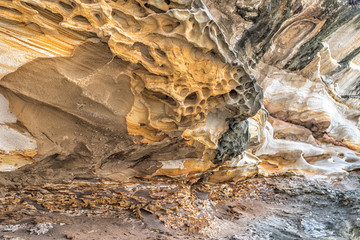 Sedimentary rock - Coogee beach, Sydney, Australia