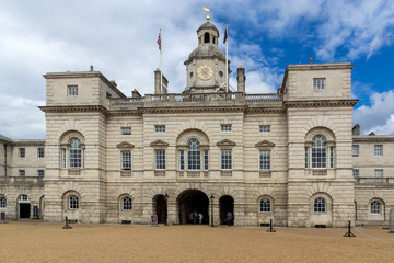 Fototapeta na wymiar LONDON, ENGLAND - JUNE 16 2016: The Household Cavalry Museum, City of London, England, Great Britain