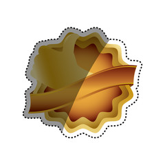 Empty stamp label icon vector illustration graphic design