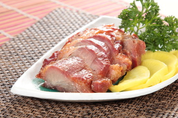 roasted pork