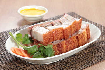 roasted pork