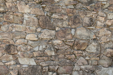 Old Rock Wall, Historic Jail, Gold Rush Town of Coloma