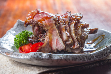 roasted pork