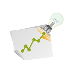 Bulb electric energy icon vector ilustration graphic design