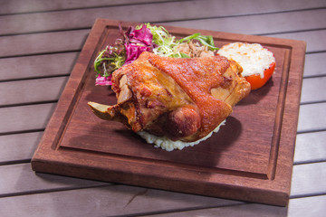 roasted pork