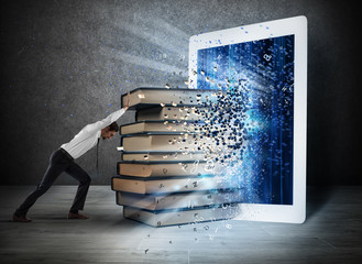 Reading books with an E-book