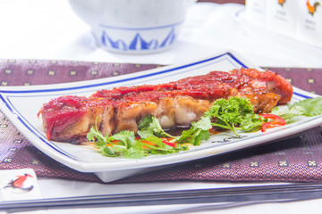 roasted pork