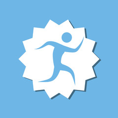 Gym and fitness lifestyle icon vector illustration graphic design