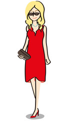 パーティーに向かうセレブ