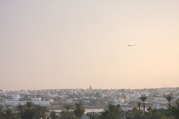 landing plane