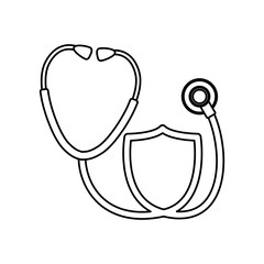 Medical healthcare service icon vector illustration graphic design