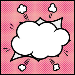 背景イラスト　吹き出し