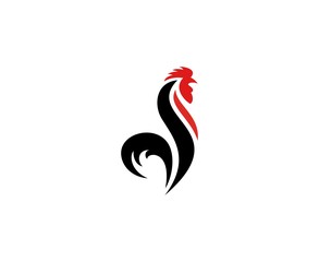 Rooster logo - obrazy, fototapety, plakaty