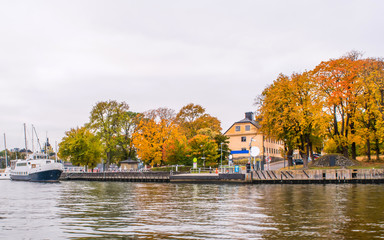 Obraz premium The scenic view along Lake Mälaren 