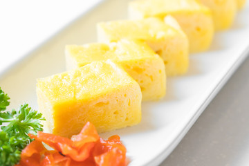 Sweet omelet tamago