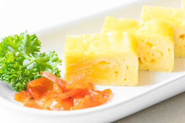 Sweet omelet tamago