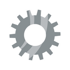 Gear machinery piece icon vector illustration graphic design