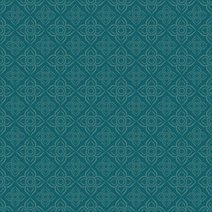 Line Thai.Thai Style Pattern Seamless Background ,Vector illustration