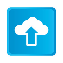 cloud computing isolated icon vector illustration design