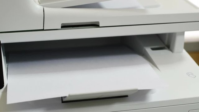 Scaner and printer document