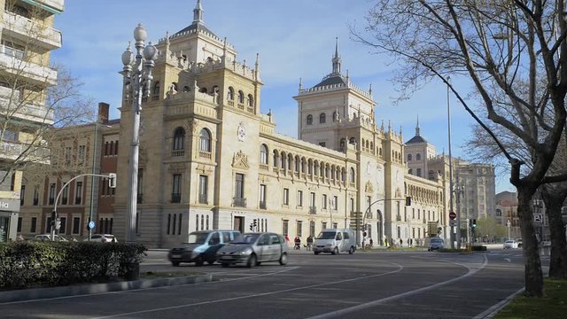 Military Academy of cavalry in the city of Valladolid, Spain
