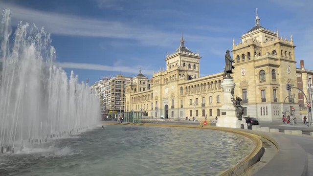 Military Academy of cavalry in the city of Valladolid, Spain
