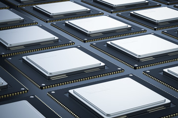 cpu chips in a row
