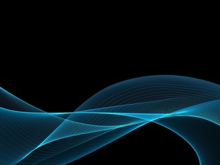 Abstract wavy business background 