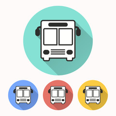 Bus - vector icon.