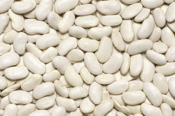 White beans background