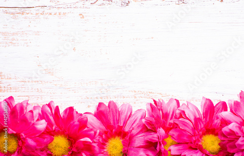 Gerbera flowers, spring background for women's day or card for mothers day