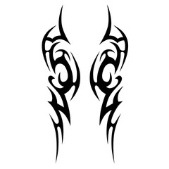 tattoos ideas designs – tribal tattoo pattern vector illustration