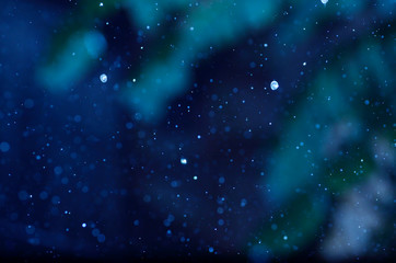 Background of water drops 