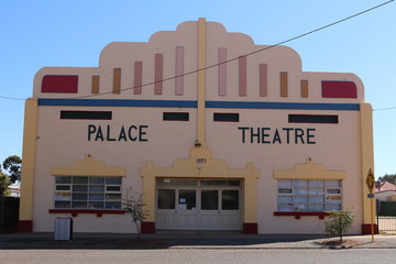 Palace theatre in Kalgorlie. Mining town in the Western Australian outback