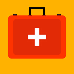 A suitcase of the doctor