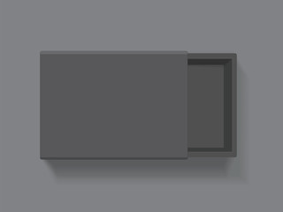 A box for your logo and design. It's easy to change colors. Mock Up. Vector EPS 10