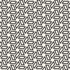 Vector Seamless Pattern. Abstract Geometric Background Design. Stylish Lattice Texture
