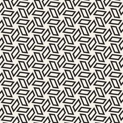 Vector Seamless Pattern. Abstract Geometric Background Design. Stylish Lattice Texture
