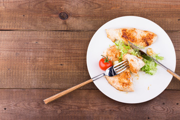 Grilled turkey breast