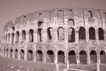 Naklejka premium The Colosseum in Rome, Italy, Europe