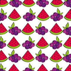 fresh fruit premium quality vector illustration design