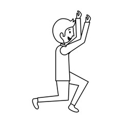 businessman avatar character icon vector illustration design