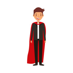 magician avatar character icon vector illustration design
