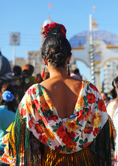 Andalusian woman, Spanish beauty