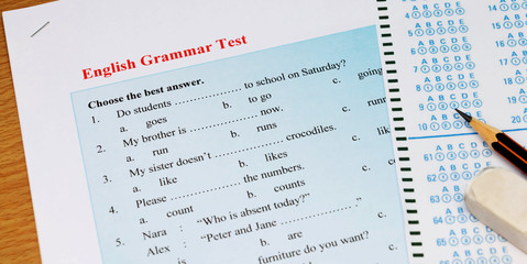 english grammar test