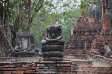 Old Buddha statue